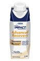 Carton of Impact Advanced Recovery nutritional drink.